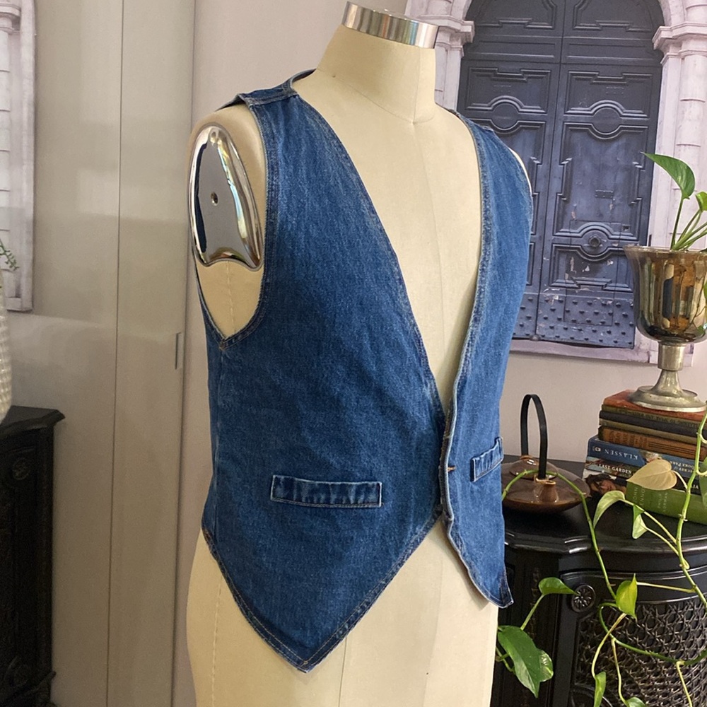 Denim Blue Women's Vest